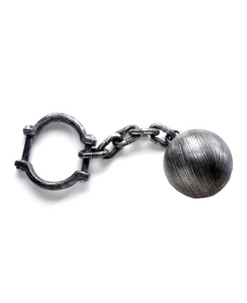 Bola de preso efecto real para disfraz Bola de preso efecto real para disfraz