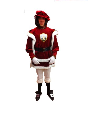 DISFRAZ DE PAJE MELCHOR LUJO