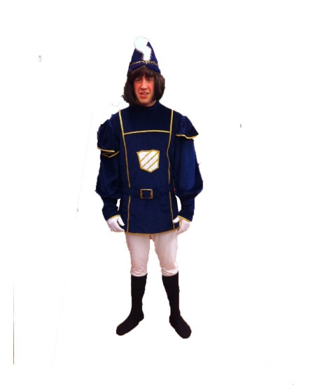 DISFRAZ DE PAJE GASPAR DELUXE PARA HOMBRE