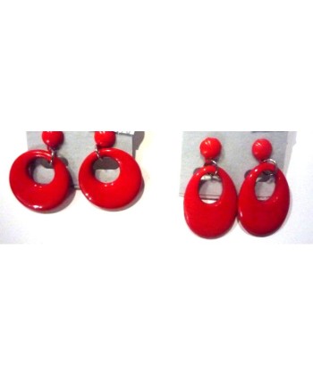 PENDIENTE ROJO INFANTIL