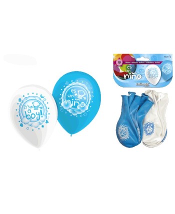 GLOBOS ES UN NIÑO 10 UNIDADES
