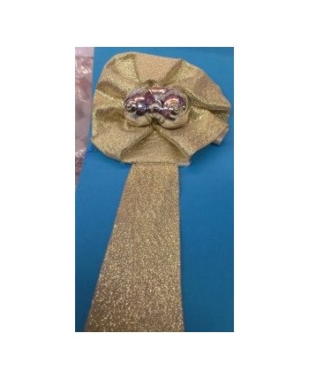 ▷ BROCHE TETAS BAÑO DE PLATA