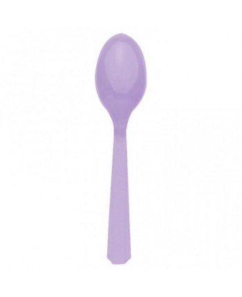 CUCHARILLAS LILAS 10 UNIDADES