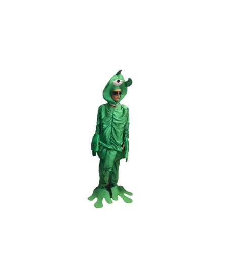 DISFRAZ DE ALIEN HOMBRE CON CABEZA