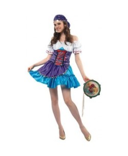 DISFRAZ DE ZINGARA FALDA CORTA