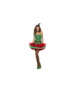 DISFRAZ DE DUENDECILLA VERDE CON TUTU