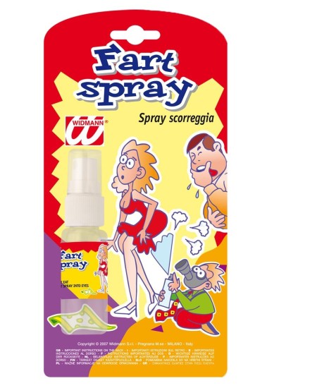 Spray fétido con olor a ajo
