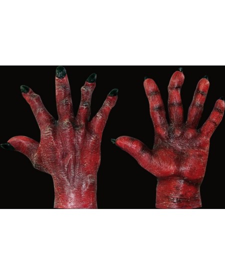 MANOS RED EVIL DEMONIO CON UÑAS NEGRAS
