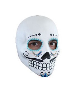 CARETA DELUXE CALAVERA DECORADA