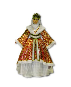 DISFRAZ DE REINA VICTORIA PARA NIÑA