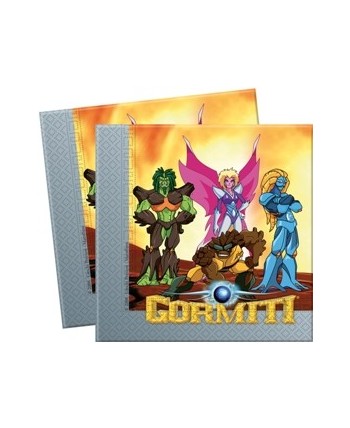 SERVILLETAS GORMITI 20 UNIDADES SERVILLETAS GORMITI 20 UNIDADES