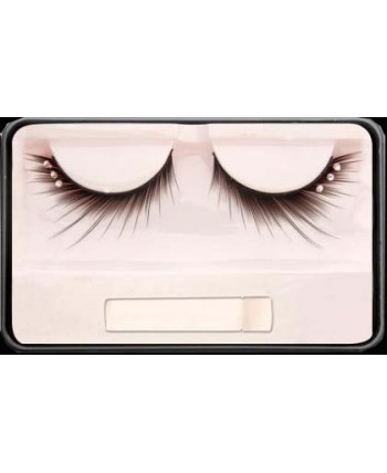 PESTAÑAS CRECIENTES NEGRA CON 3 BRILLANTES