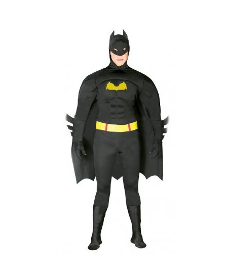 DISFRAZ DE BATMAN ADULTO MUSCULOSO - comprar online en LaCasadelasFiestas.com