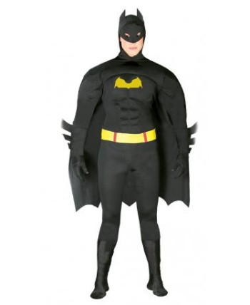 DISFRAZ DE BATMAN ADULTO MUSCULOSO - comprar online en LaCasadelasFiestas.com