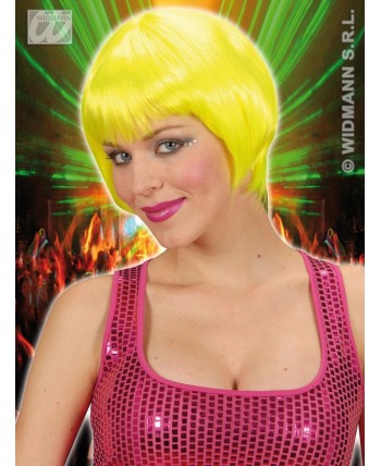 PELUCA AMARILLA CORTA