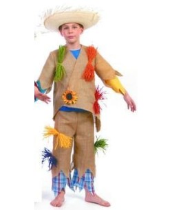 DISFRAZ DE ESPANTAPAJAROS NIÑA 2
