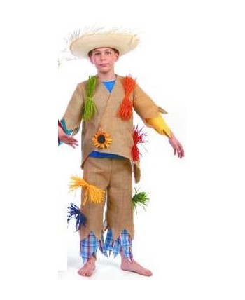 DISFRAZ DE ESPANTAPAJAROS NIÑA