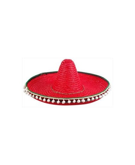 ▷ SOMBRERO MEJICANO ROJO PEQUEÑO