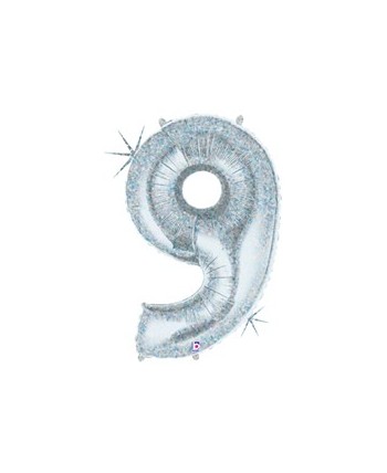 GLOBO DE HELIO HOLOGRAFICO NÚMERO 9