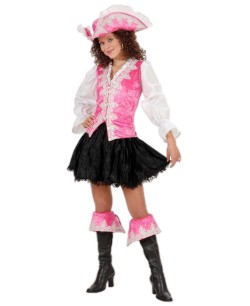 DISFRAZ DE PIRATESA ROSA LUJO