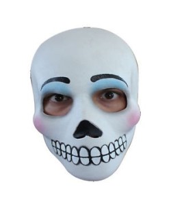 CARETA DELUXE CALAVERA MAQUILLADA
