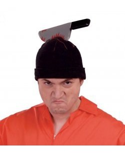 GORRO DE LANA CON CUCHILLO CLAVADO