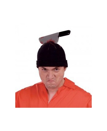 GORRO DE LANA CON CUCHILLO CLAVADO