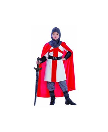 DISFRAZ DE CABALLERO MEDIEVAL BLANCO