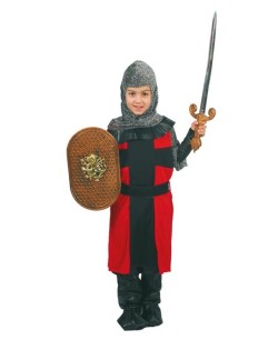 DISFRAZ DE CABALLERO ROJO Y NEGRO