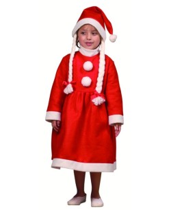 DISFRAZ DE MAMA NOEL PARA NIÑA