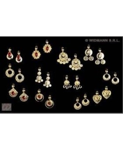 Pendientes zingara dorados