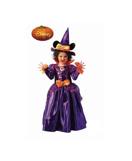 DISFRAZ DE MINNIE MOUSE BRUJA CALABAZA