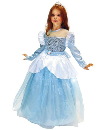 DISFRAZ DE PRINCESA AZUL