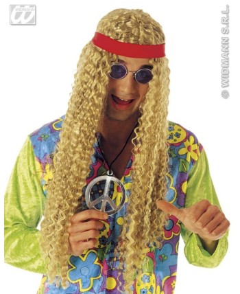 PELUCA HIPPIE CON CINTA