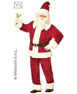 DISFRAZ DE PAPA NOEL DE TERCIOPELO