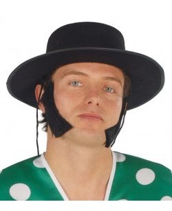 SOMBRERO CORDOBES NEGRO
