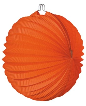 FAROL NARANJA FERIA 22 CM 6 UNIDADES