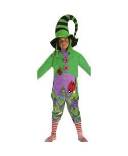 DISFRAZ DE DUENDE VERDE INFANTIL