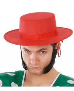 SOMBRERO CORDOBES ROJO