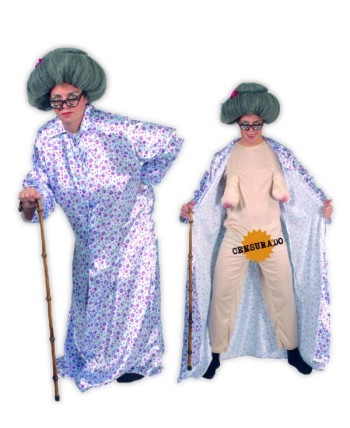 DISFRAZ DE ABUELA SEXY ADULTA