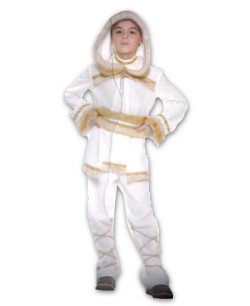 DISFRAZ DE ESQUIMAL NIÑO
