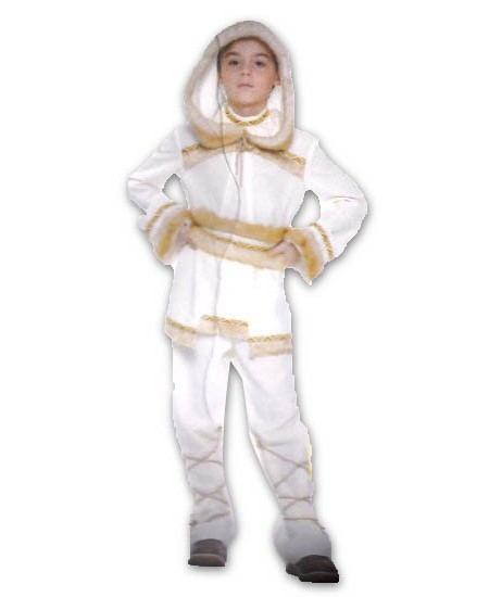 DISFRAZ DE ESQUIMAL PARA NIÑO