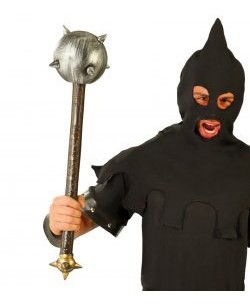 MAZA MEDIEVAL CON PINCHOS