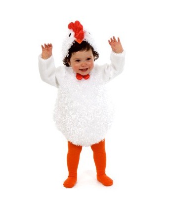 DISFRAZ DE GALLINA CO COC PARA BEBE