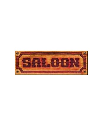 LETRERO WESTERN SALOON LETRERO WESTERN SALOON