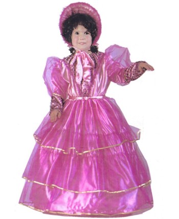 DISFRAZ DE MARQUESA ROSA