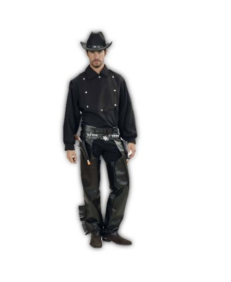 Camiseta negra sin hombros  Disfraz de cowboy, Ropa, Disfraz grease