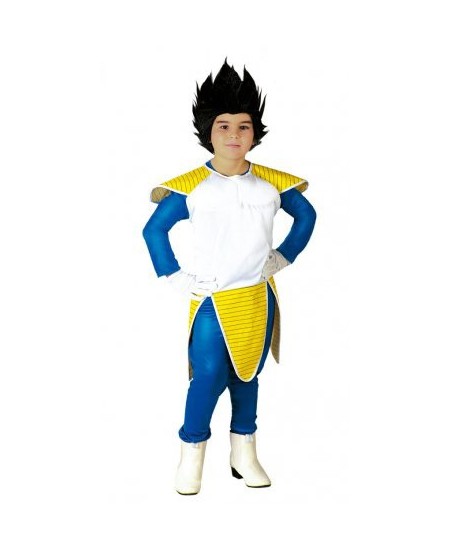 DISFRAZ DE GUERRERO Z VEGETTA PARA NIÑO