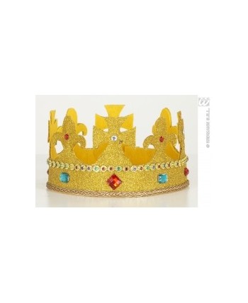 CORONA DORADA PERLAS PEQUEÑA