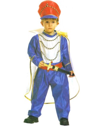 Disfraz de husar azul